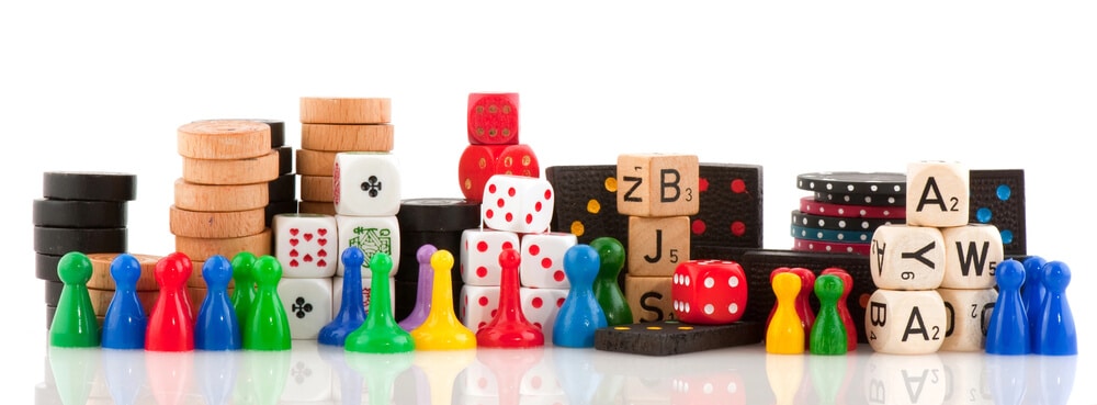 Items that may be included in a board games raffle basket