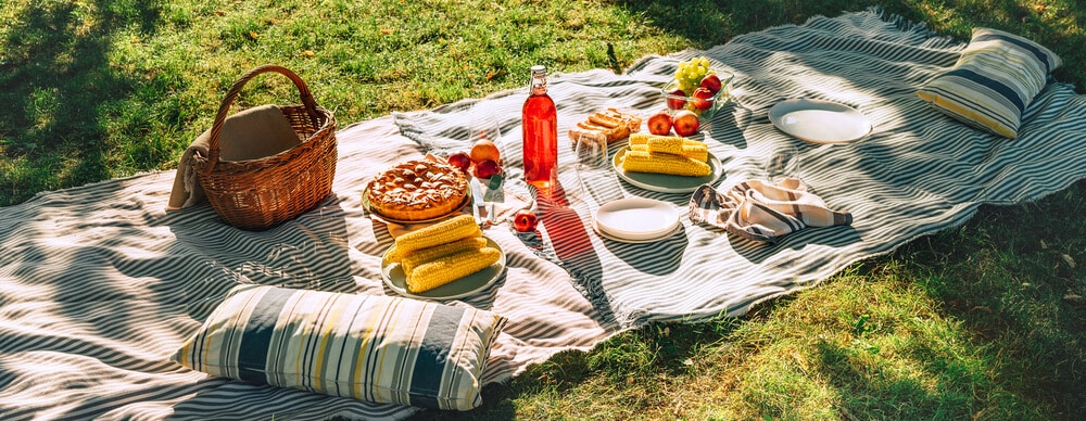Items that may be included in a picnic basket raffle prize