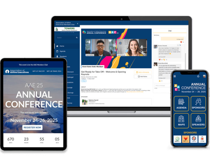 Product images for EventMobi, a nonprofit event management software option
