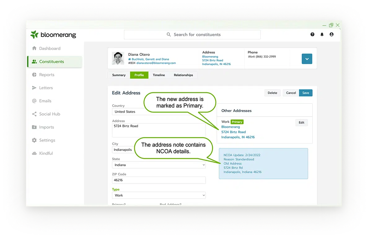 Update donor profiles to access accurate information while building your donor retention strategy.