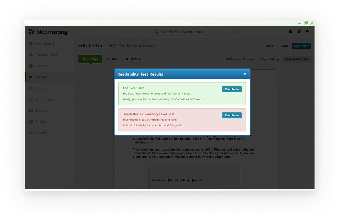 Assess your communications for readability to help improve donor engagement and retention. 
