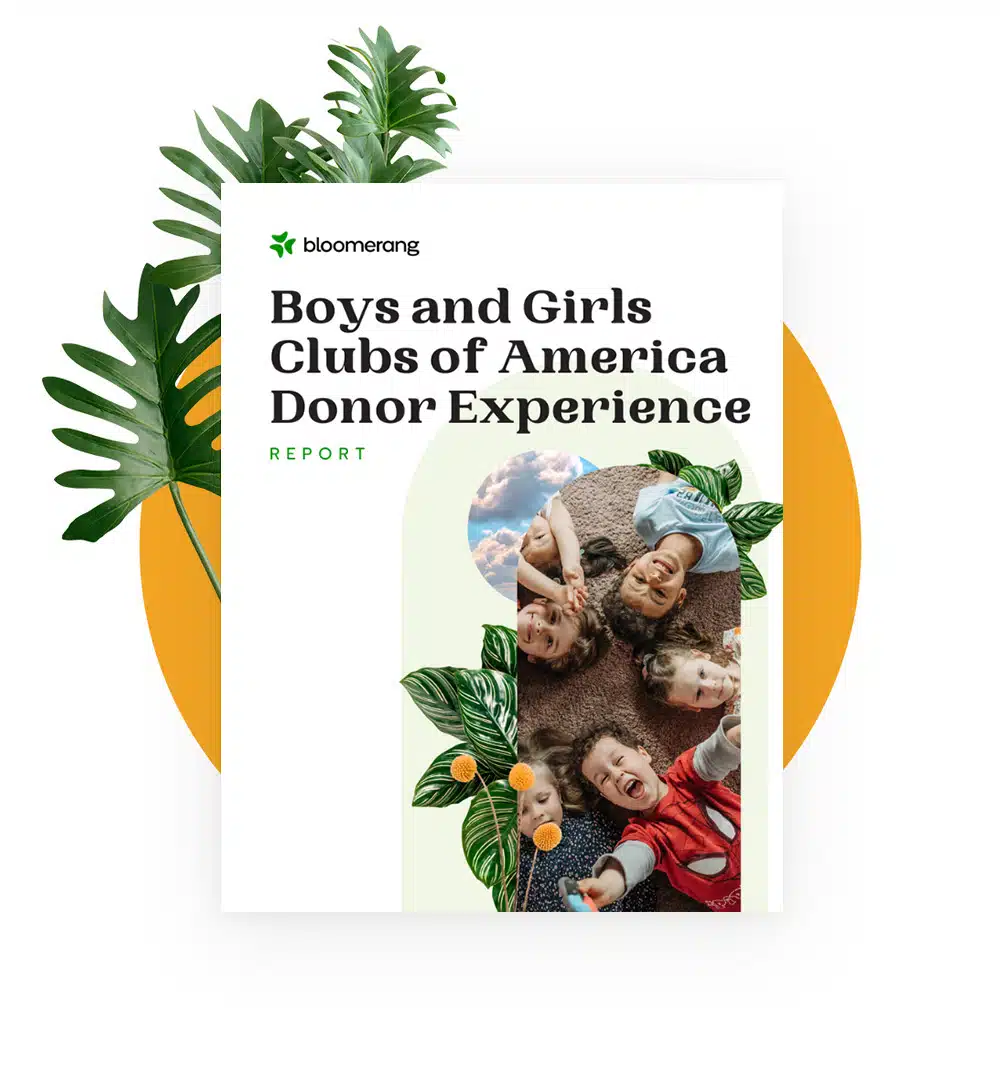 BGCA donor experience report.