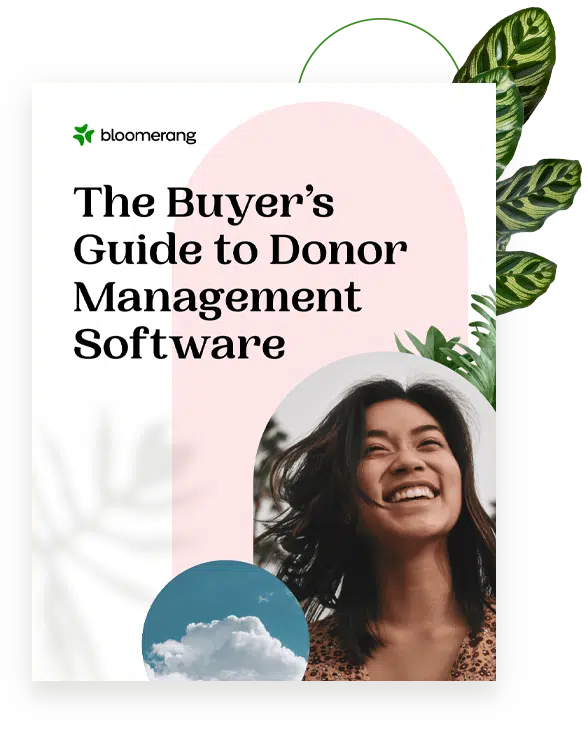 Buyer's Guide to Donor Management Software cover