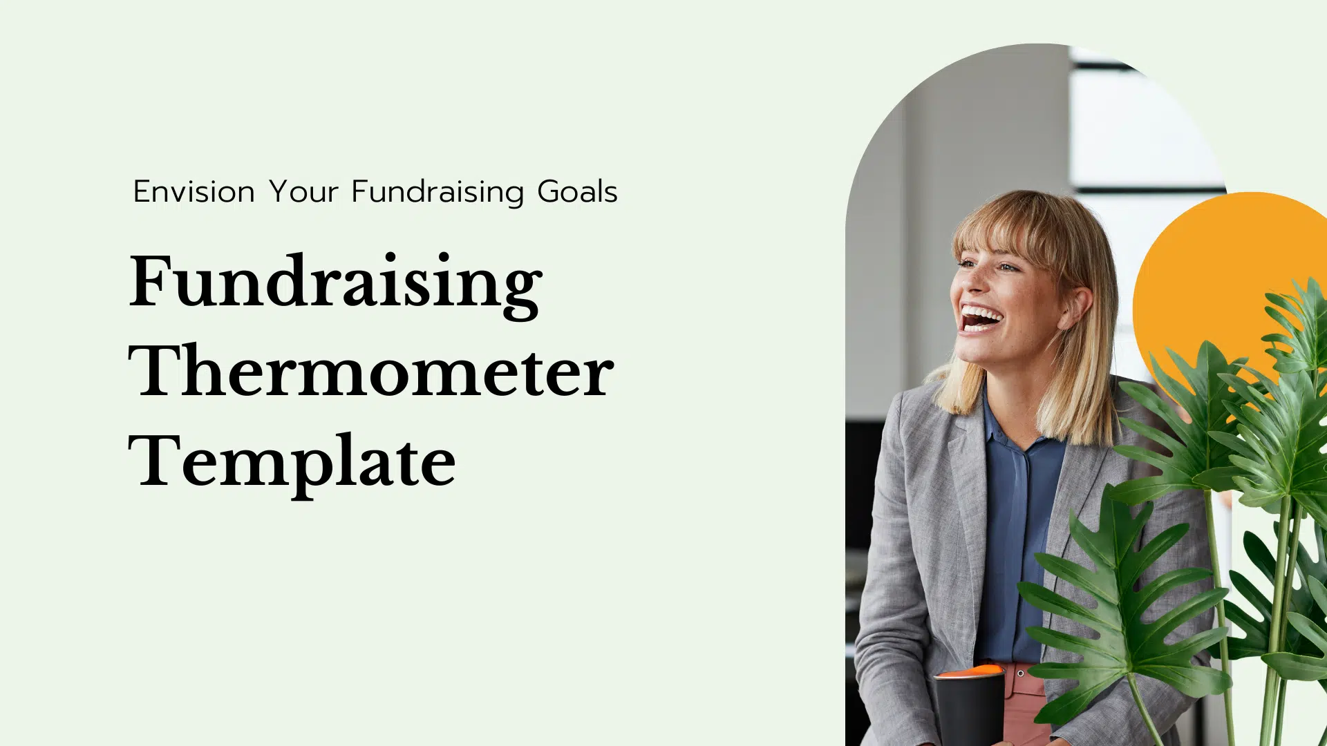 Fundraising Thermometer Template