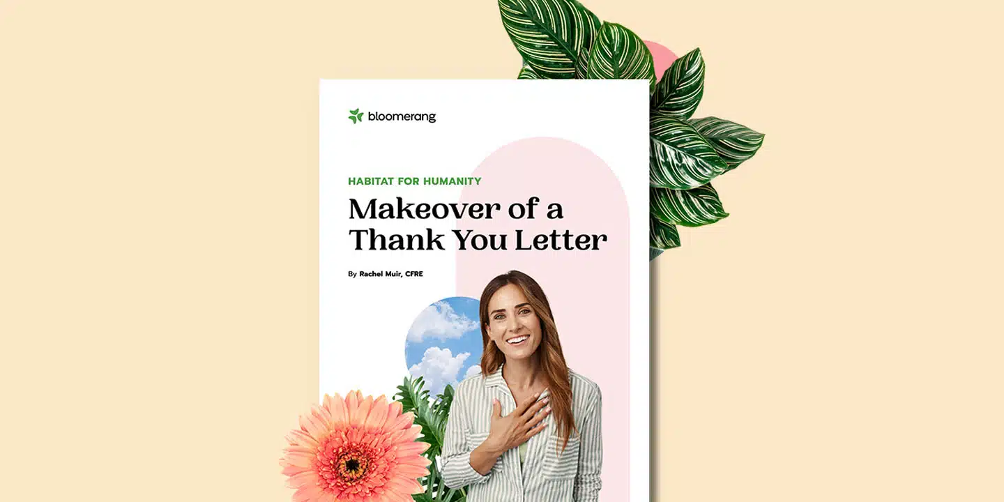 Habitat for Humanity Thank You Letter Makeover