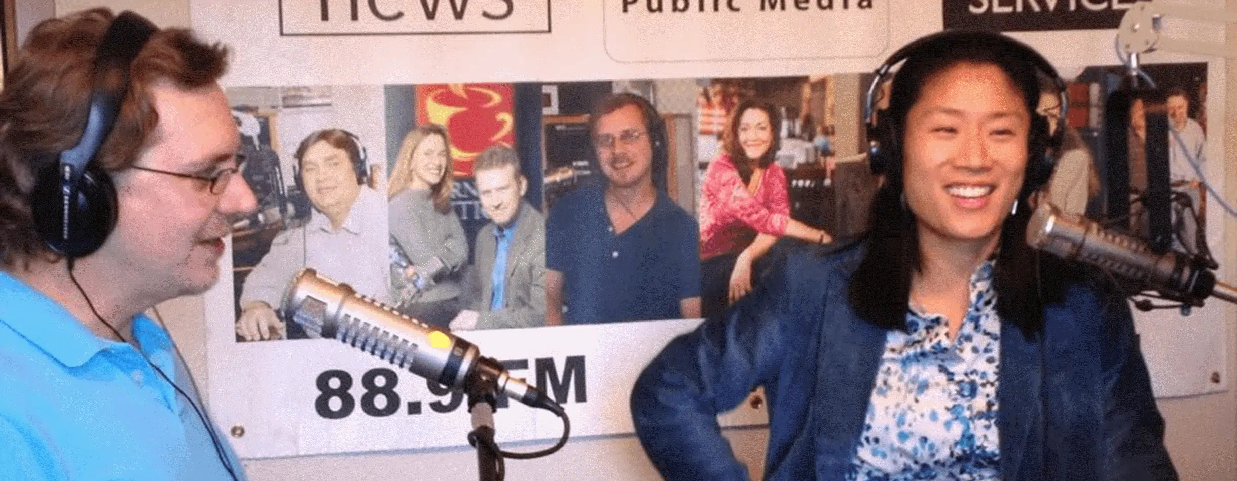 image a guest and radio host of KAWC Colorado River Public Media, a Bloomerang customer