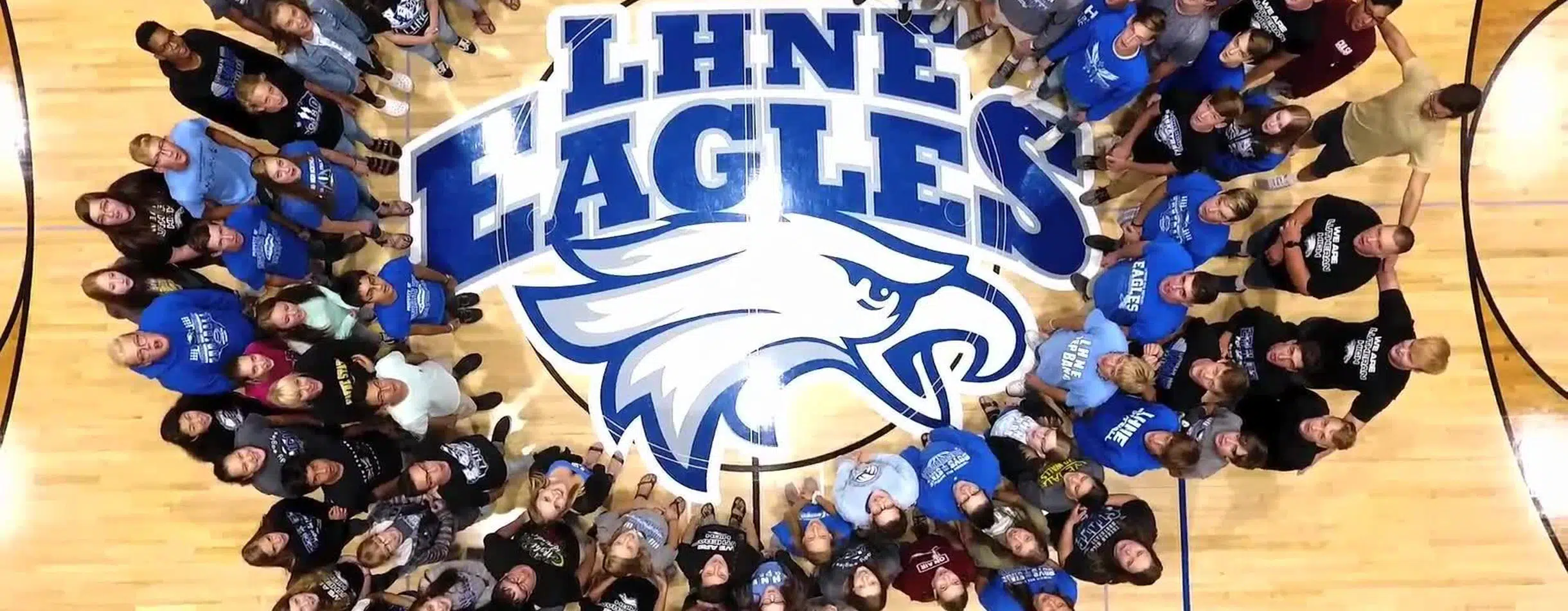 image showing students of Lutheran High Northeast, a Bloomerang customer