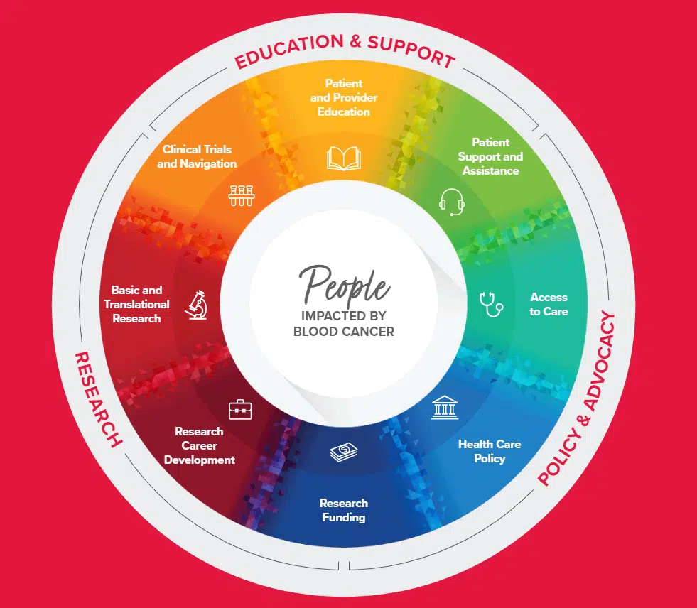 Screenshot from the LLS 2023 Annual Report