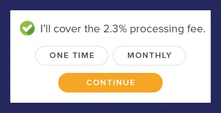 Encourage recurring gifts as a part of your online fundraising strategy.