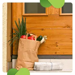One virtual fundraising idea that you can use to engage supporters is a grocery dropoff service.