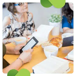 Book clubs are a great virtual fundraising idea that supporters can use to learn more about your mission.