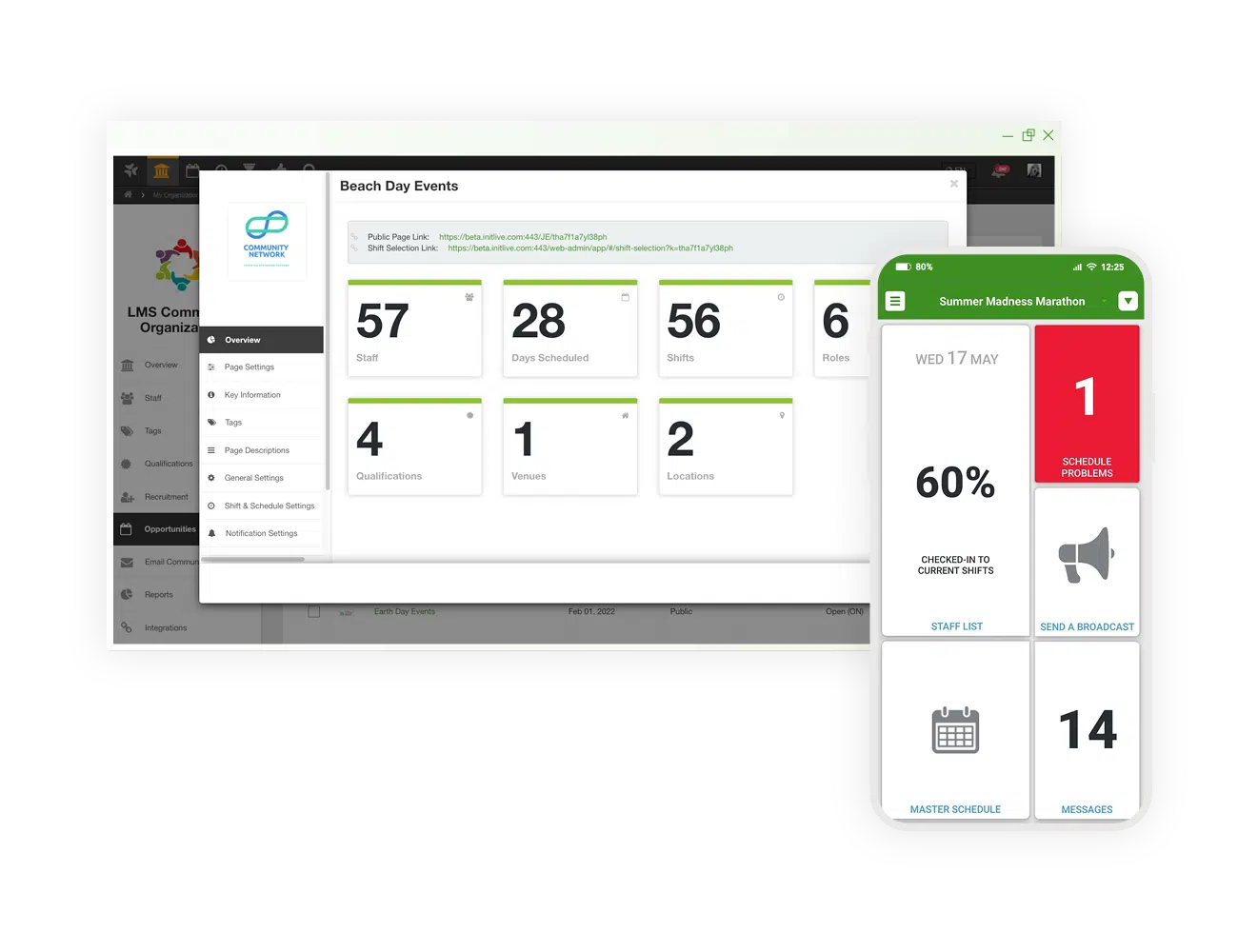 Bloomerang Volunteer UI