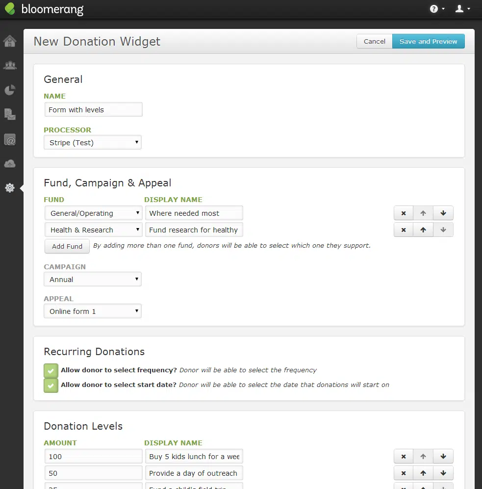 Widget Builder